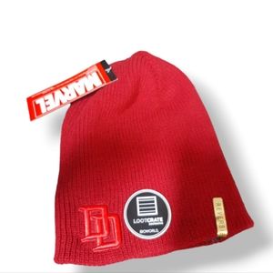 NWT. Marvel Dare Devil/Punisher Reversible Beanie Hat